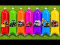 Unboxing Mainan Mobil Kontruksi Ambulance Excavator Dump Truk Truk Molen Truk Damkar Tractor