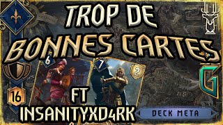 Deck NR - Résister jusqu'à la victoire avec Insanity x D4RK - GWENT FR