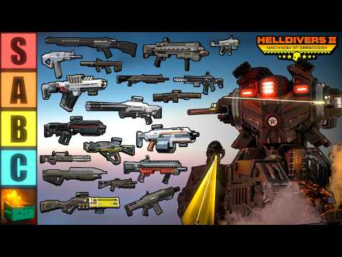 Ranking the Best and Worst Primary Weapons for Cyberstan - Helldivers 2 Automaton Tierlist Update