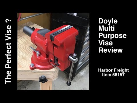 Doyle Multi-Purpose Bench Vise Review (Harbor Freight)