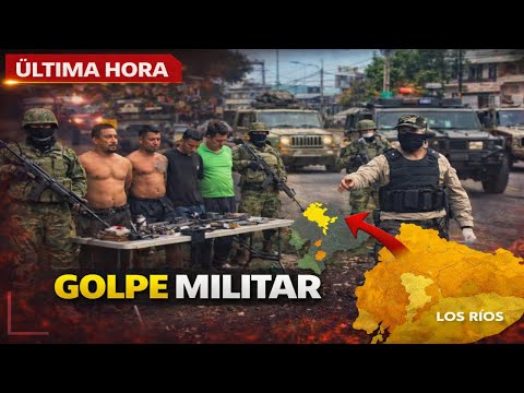 🔴 GOLPE A 'LOS FATALES': Militares Toman el Control en Mocache y Quevedo (Los Ríos)