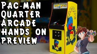 PAC-MAN Quarter Size Arcade Preview & Interview with Numskull Designs!