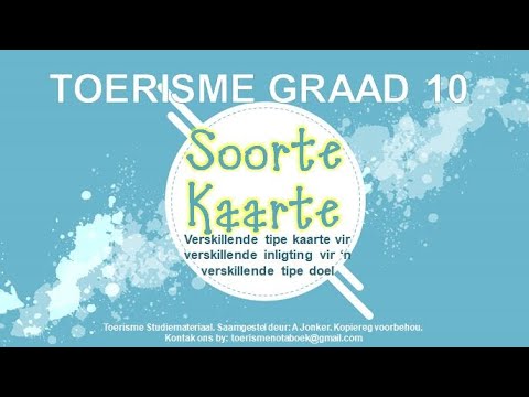 1  GR 10  TOERISME SOORTE KAARTE