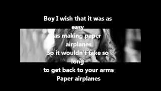 Jojo Paper Airplanes Lyrics