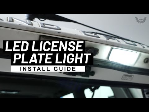 STEDI Toyota Land Cruiser (100/200 Series) LED License Plate Light | Install Guide