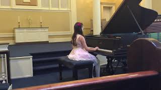 Talya plays Sonatina in G by Beethoven