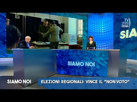Siamo Noi (Tv2000), 13 febbraio 2023 - Regionali: il peso dell’autonomia differenziata