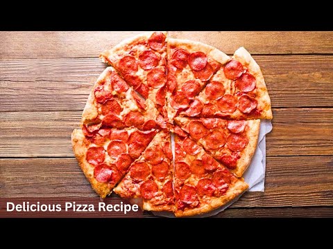 How to make Delicious Pizza Recipe at home | Homemade Greek Pizza Recipe | Chicken Pizza | ovit tv