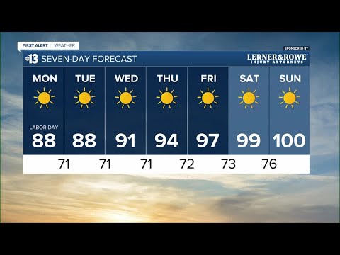 13 First Alert Las Vegas forecast | September 2, 2023