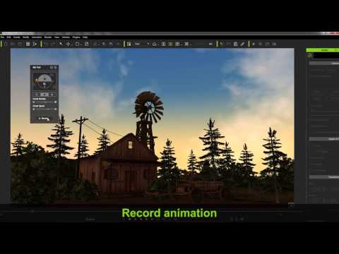 iClone 6 Feature Demo -  Dynamic Sky System