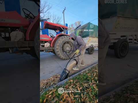 ASPIRADORA TRON 13,5B en acción en Ceres, Santa Fe 🍂🚛