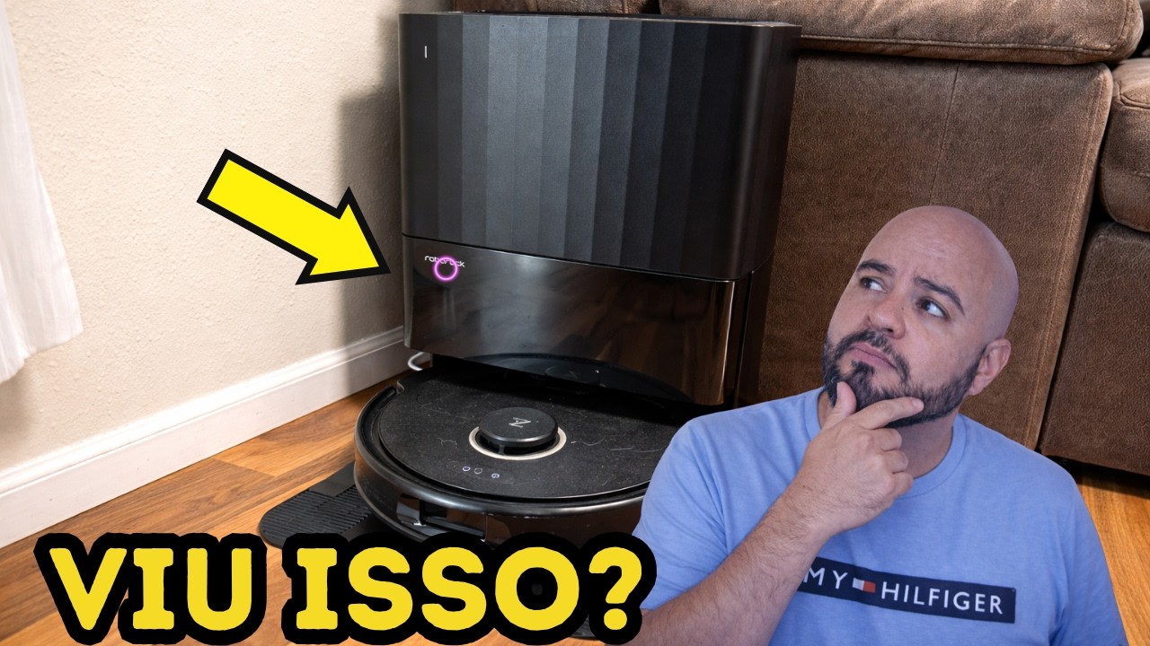 Miniatura da avaliação em vídeo de Robô Aspirador Roborock Vision Pro
