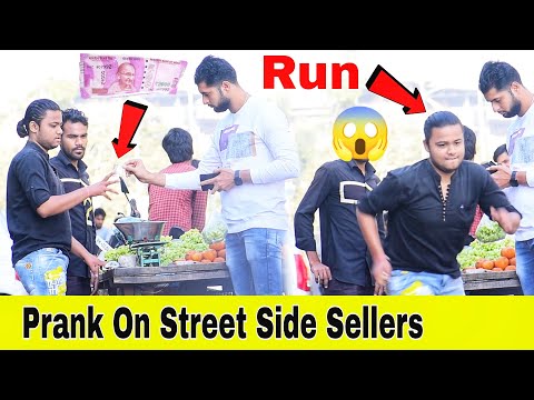 पैसे लेके भागा😱 | Prank On Street Side Sellers | Prakash Peswani Prank |