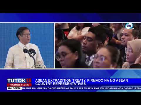 PBBM, nakiisa sa 13th ASEAN Law Ministers meeting | Tutok 13