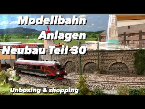 Model railway layout construction with Märklin Part 30: Railjet and Hall of Mirrors