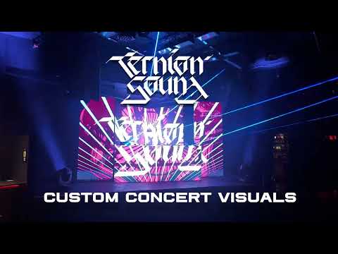 Visual Squash Concert Visuals: Ternion Sound