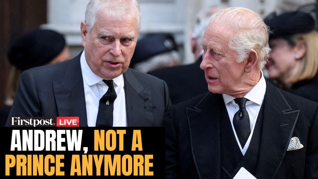 Prince Andrew Dethroned LIVE: King Charles Strips Prince Andrew of Titles Amid Epstein Scandal