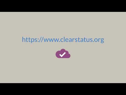 ClearStatus status page setup and usage video