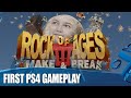 Rock Of Ages 3: Make And Break - An Exclusive Look at PS4 Gameplay