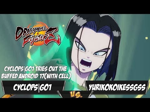 Cyclops|GO1 tries out Android 17 with Cell in the new patch against YurikoKoikeSSGS![DBFZ New Patch]