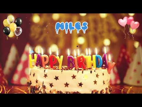 MILES birthday song – Happy Birthday Miles