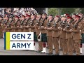 Teen Soldiers Graduate In British Army S Largest Passing Out Parade In A Generation