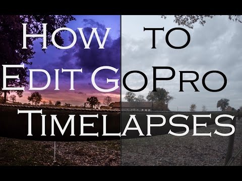 How to edit Timelapses | GoPro Tutorial