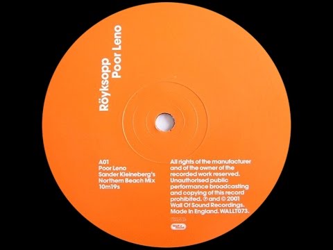 Röyksopp ‎– Poor Leno (Sander Kleineberg's Northern Beach Mix)