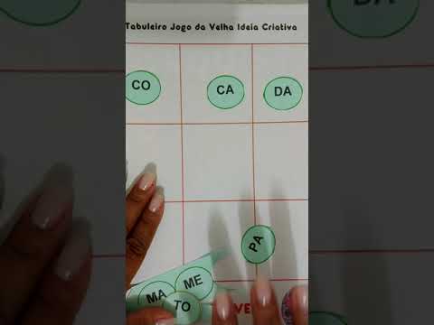 Jogo da velha silábico