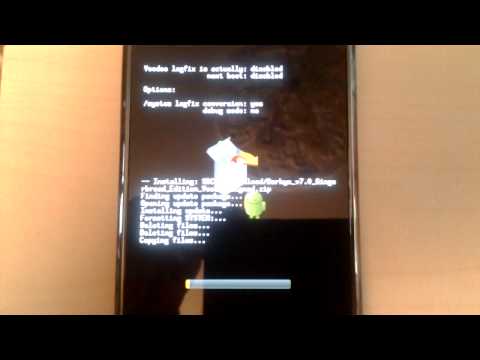 Installation ROM Darky v7