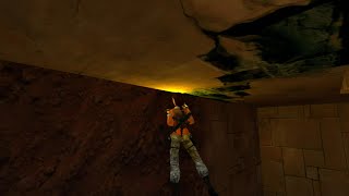 Lara lost in the heart of the Earth