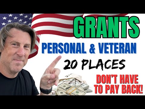 GRANTs 20 PLACES Free Money Business Startup or Self Employed + Veterans Military SBA