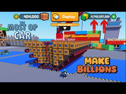 MOST OP CAR - BUILD A CAR TO KILL ZOMBIES [#1 Player IN THE WORLD]