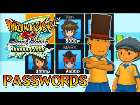 New Passwords Discovered! | Inazuma Eleven GO Chrono Stones: Thunderflash & Wildfire