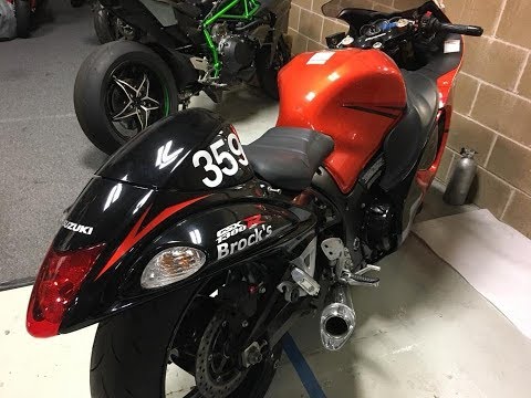 Fast! First 8-second Gen 2 Suzuki Hayabusa, How to Modify for drag racing using only bolt on