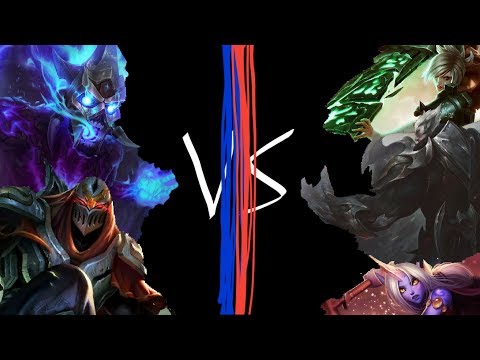 Brand and Zed vs God-King Darius and his Underlings (Dragon Fight)