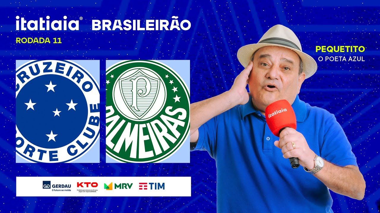 CRUZEIRO X PALMEIRAS AO VIVO NA ITATIAIA | REACT DO CAMPEONATO BRASILEIRO