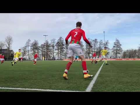 Spirit Jo19-1 tegen DSO Jo19-1 tweede helft 6-0