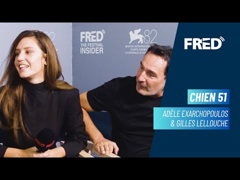Interview: Adèle Exarchopoulos & Gilles Lellouche - CHIEN 51| #venezia82