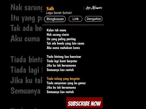 #DJ SAH-SARAH SUHAIRI