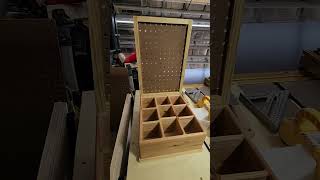 new wood display made. #woodworking #diy #starshadowoodworks #woodcraft