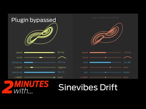Sinevibes Drift modulation AU plugin in action!
