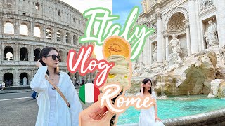 【一婶&Carrie】意大利蜜月Vlog EP.1 羅馬 | 鬥獸場 許願池 帕拉蒂尼山