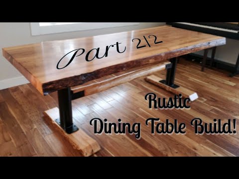 Rustic Dining Table Build (Part 2/2)