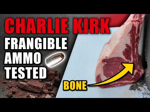 Charlie Kirk Case: What Frangible Ammo Actually Does on Impact