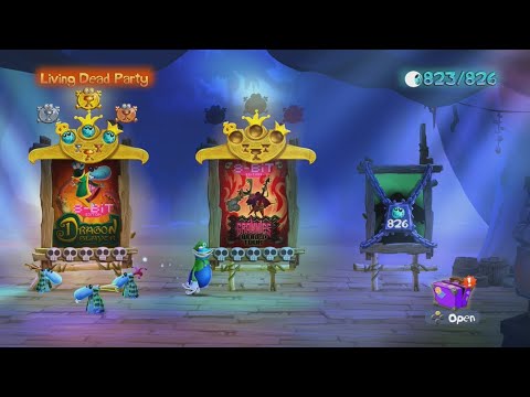 Rayman Legends: Definitive Edition (NSW) - Grannies World Tour, 8-Bit Edition (Final level)