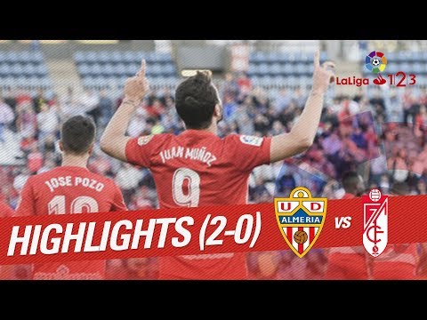 Resumen de UD Almería vs Granada CF (2-0)