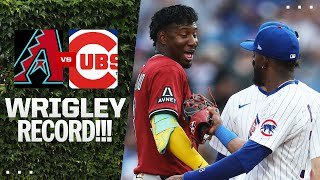 WRIGLEY FIELD RECORD 🤯 D-backs, Cubs combine for SIXTEEN RUNS in EPIC EIGHTH INNING! 💪 (Full inning)