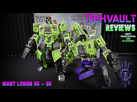 THE Best (not) Bonecrusher and Scavenger...The Devastator Wars Winner. Giant Legion 06-05 Review