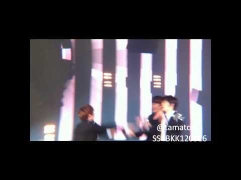 120316 SS4 in Bangkok funny act before Miracle
